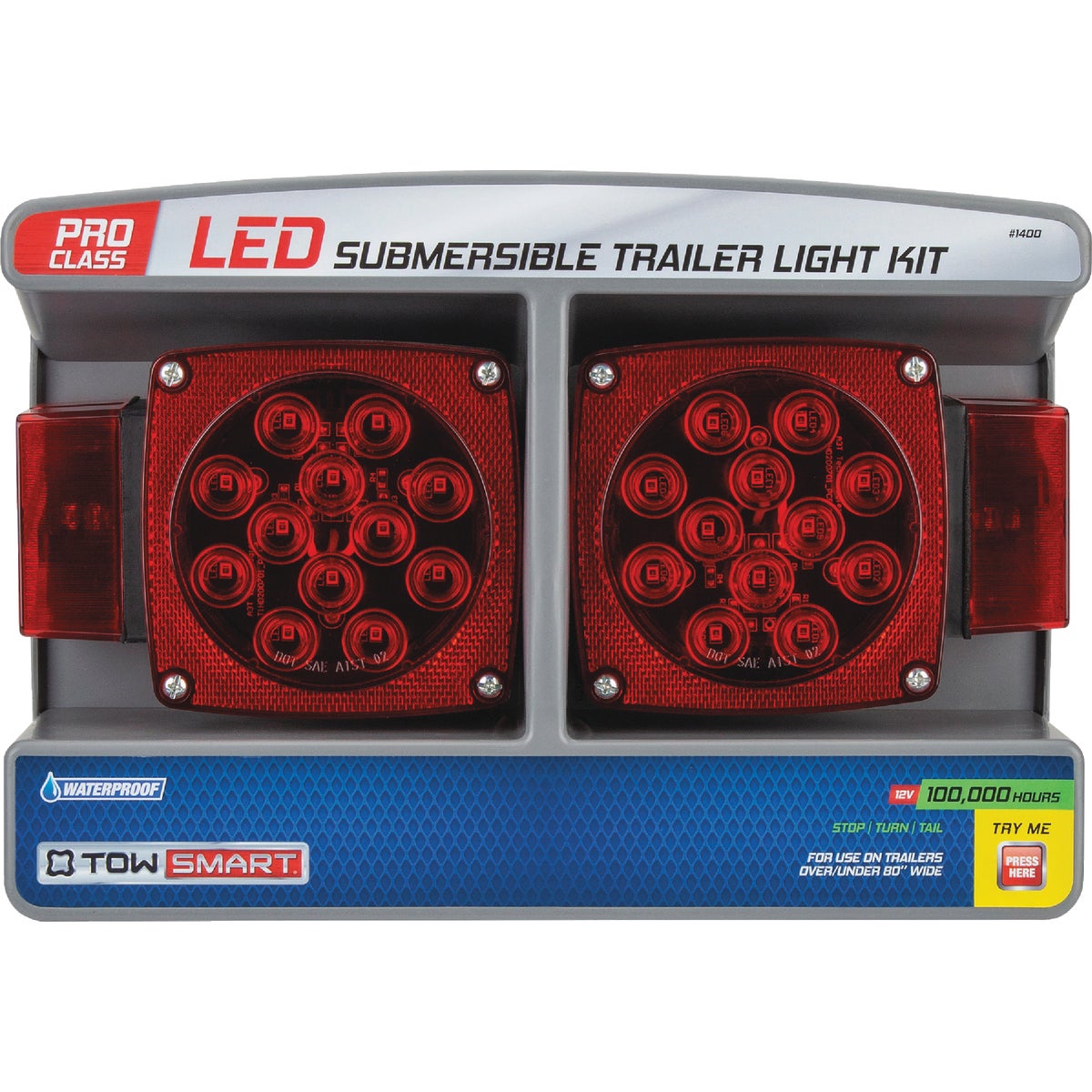 TowSmart ProClass LED Submersible Trailer Light Kit