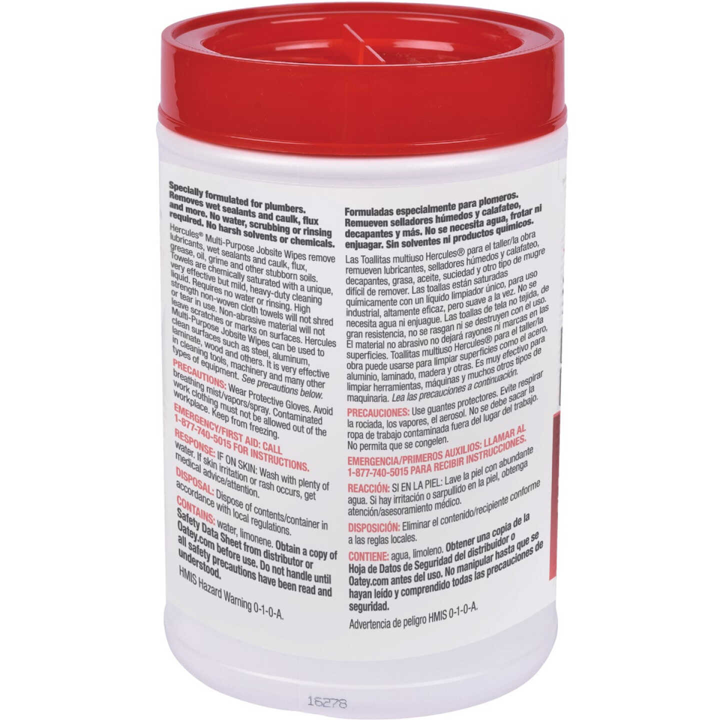 Hercules Multi-Purpose 12 In. x 10 In. Jobsite Wipes (70-Ct.) Image 6