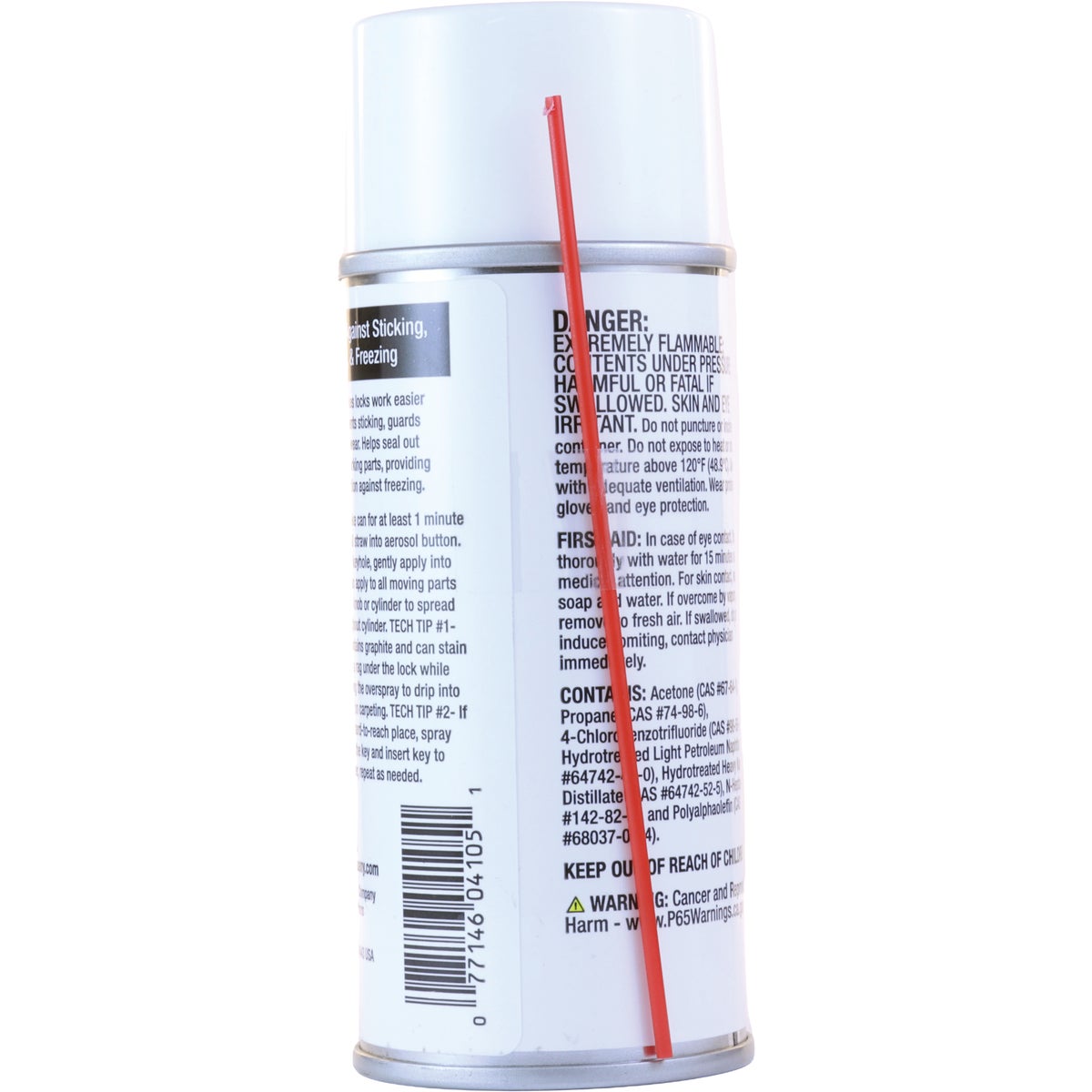 AGS Lock-Ease 3 Oz. Aerosol Spray Graphited Lock Lubricant Image 4