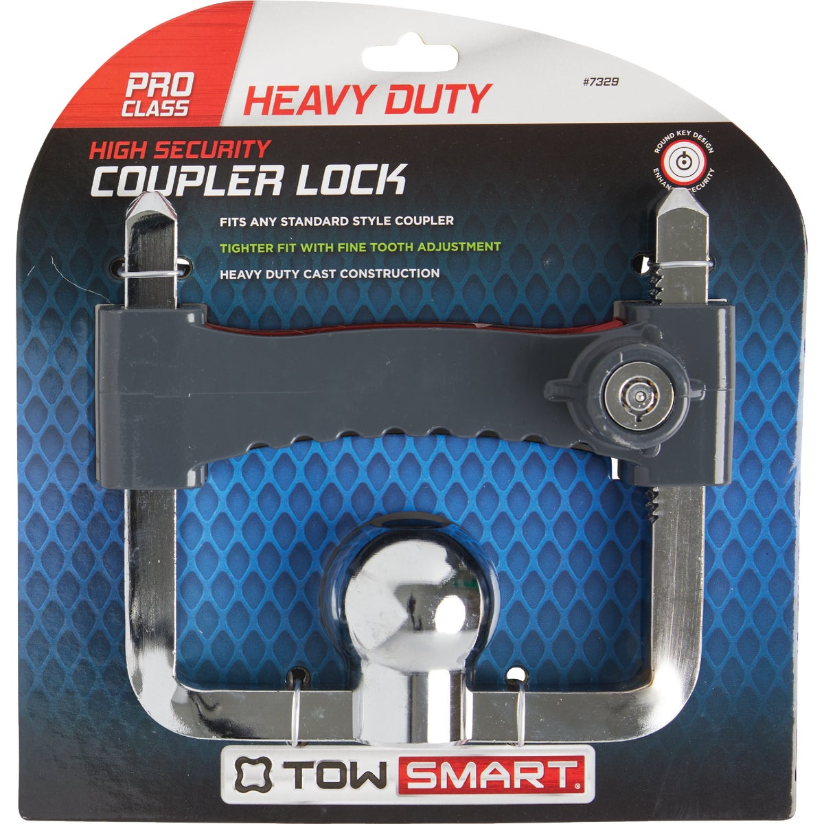 TowSmart ProClass Heavy Duty Coupler Lock Image 2