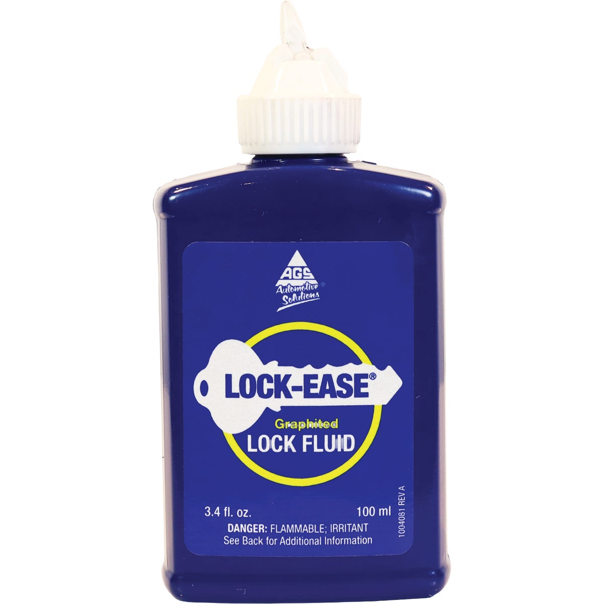 AGS Lock-Ease 3.4 Oz. Squeeze Bottle Graphited Lock Lubricant