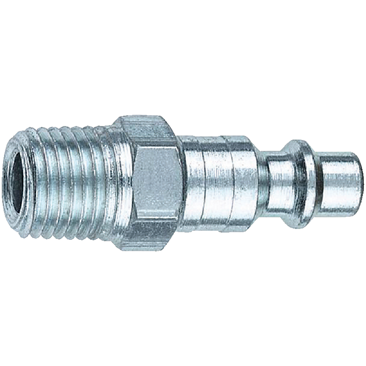 Tru-Flate Industrial/Milton 1/4 In. MNPT Steel Industrial Plug (10-Pack)