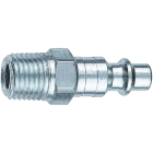 Tru-Flate Industrial/Milton 1/4 In. MNPT Steel Industrial Plug (10-Pack) Image 1