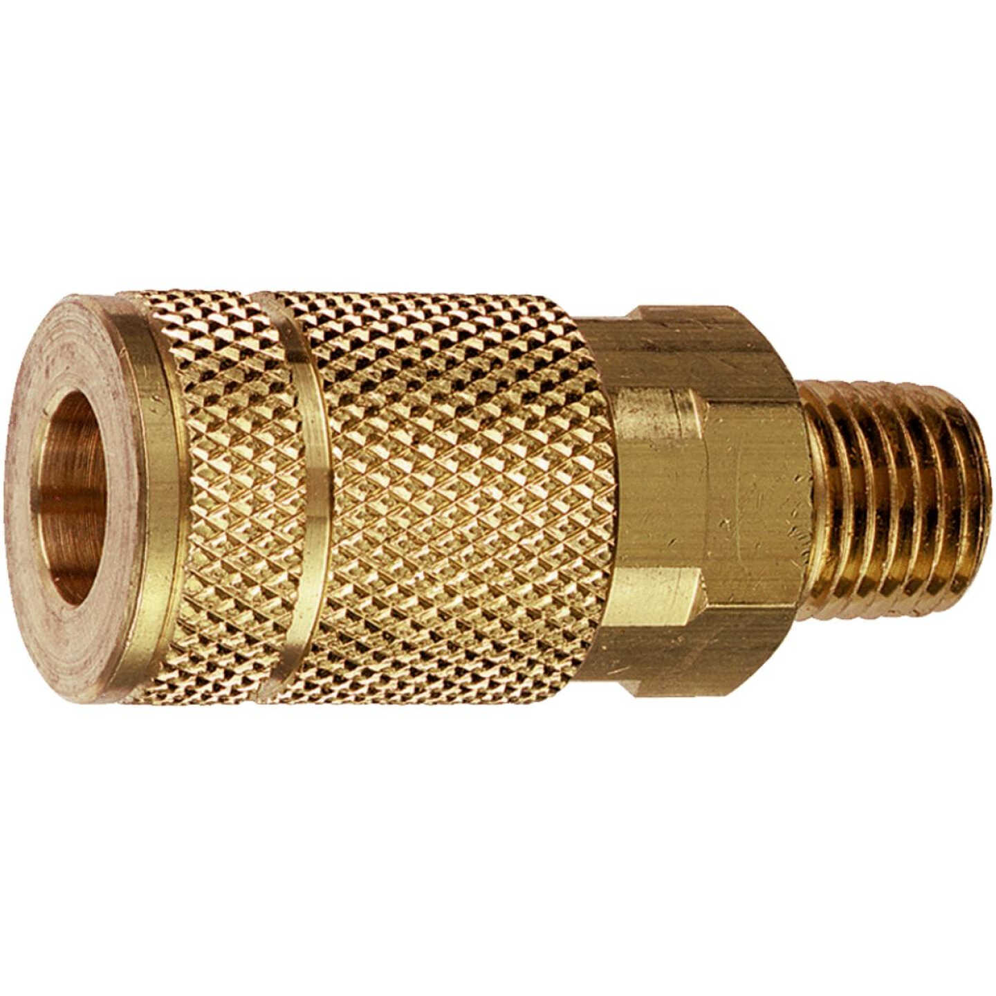 1/4" T-F BK MALE COUPLER Image 1