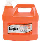 GOJO Natural Orange 1 Gal. Lotion Hand Cleaner with Pumice Pump Bottle Image 1