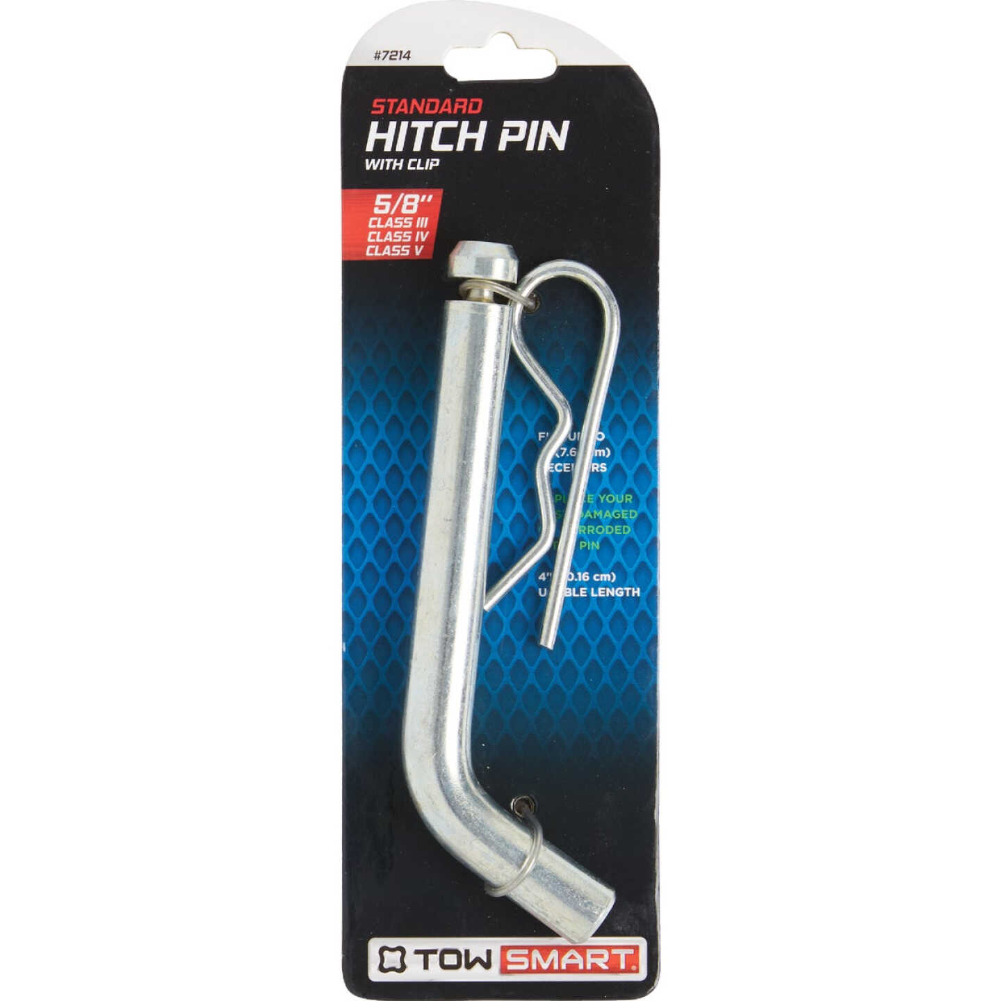 TowSmart Class V 5/8 In. Dia. Hitch Pin with Clip Image 2