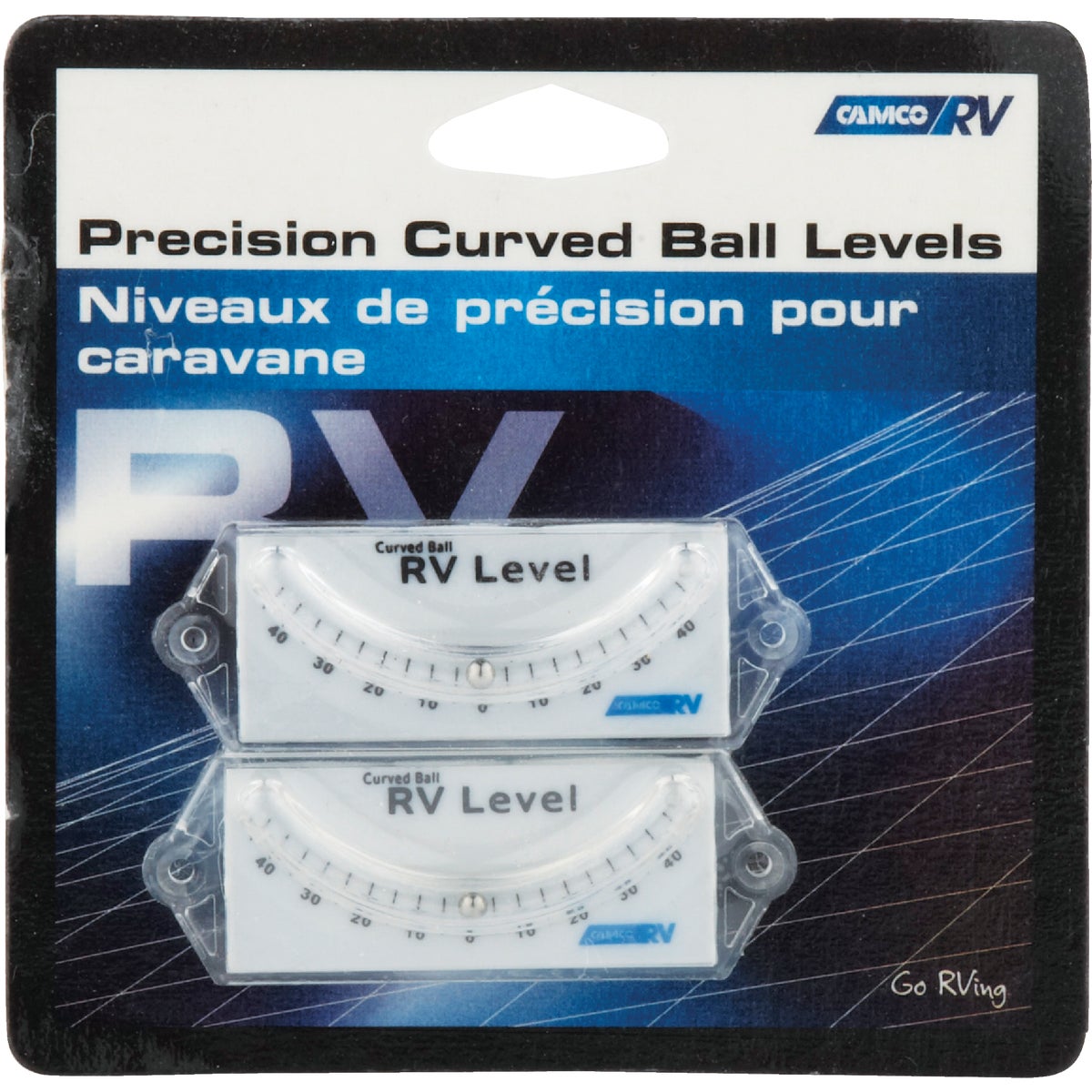Camco RV Curved Ball RV Level, (2-Pack) Image 2