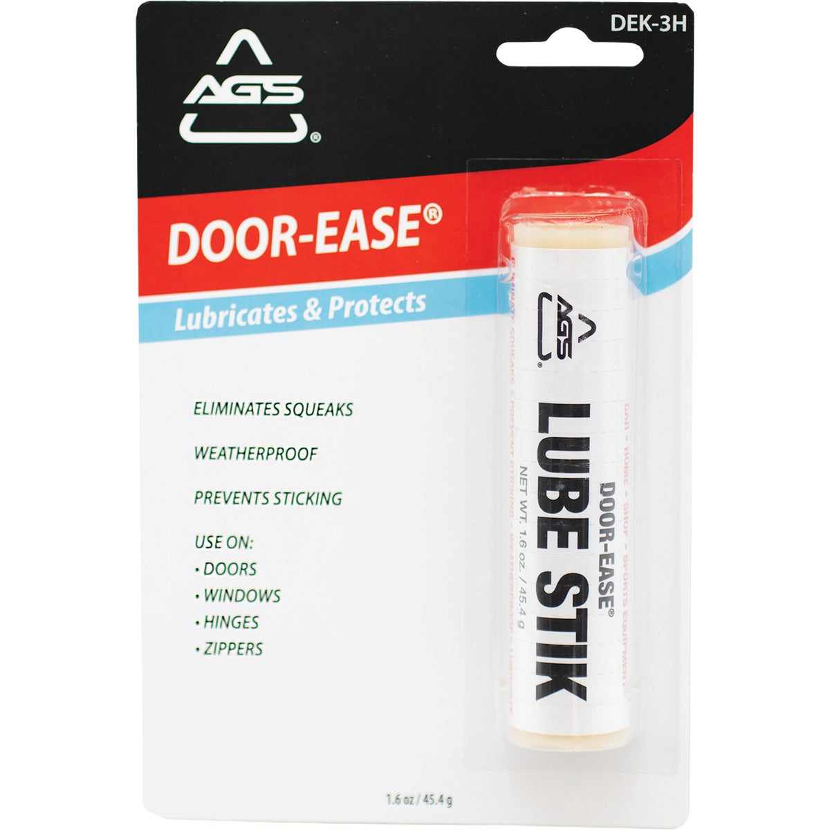 AGS Door-Ease 1.6 Oz. Tube Multi-Purpose Lubricant