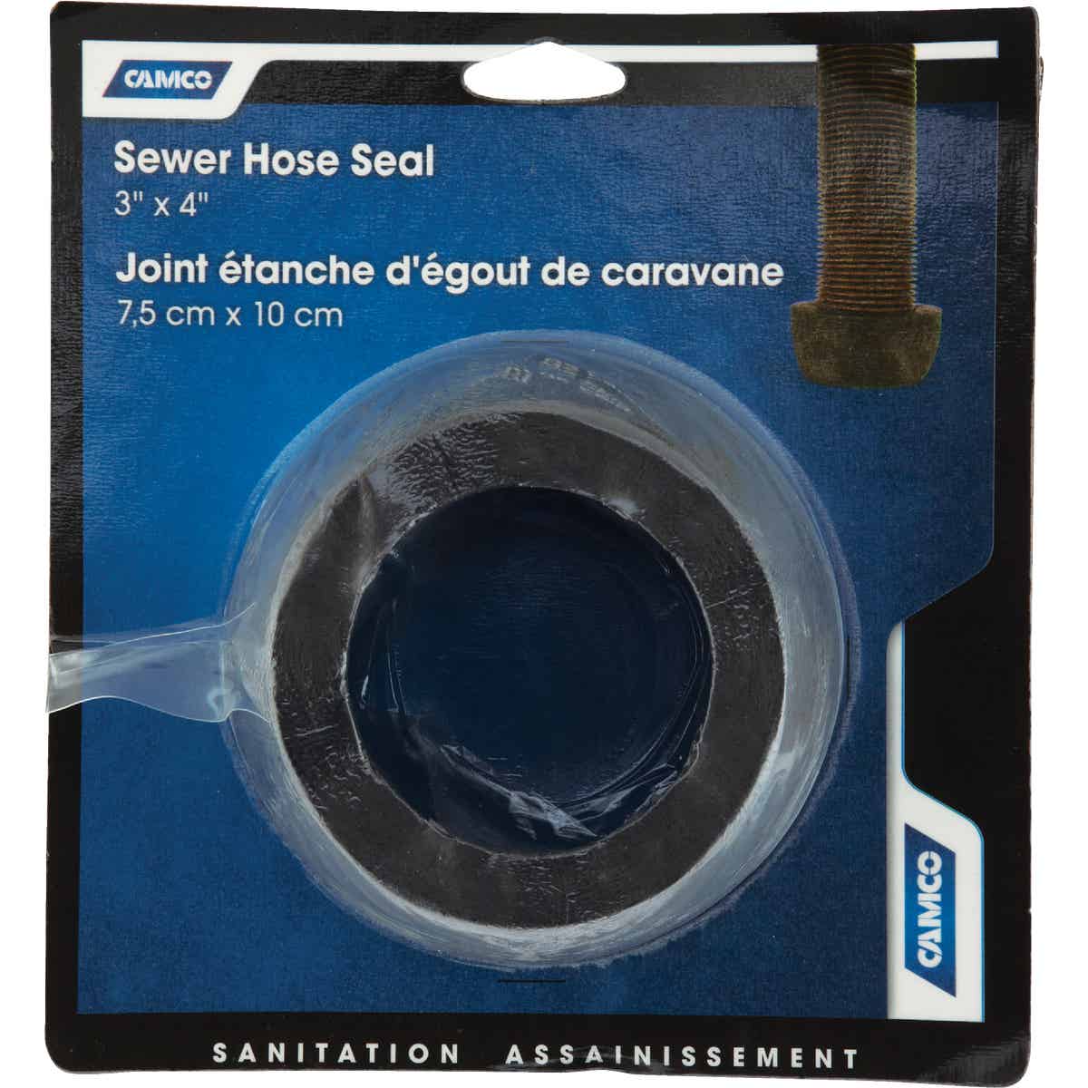 Camco 4 In. x 3 In. RV Sewer Hose Adapter Image 2