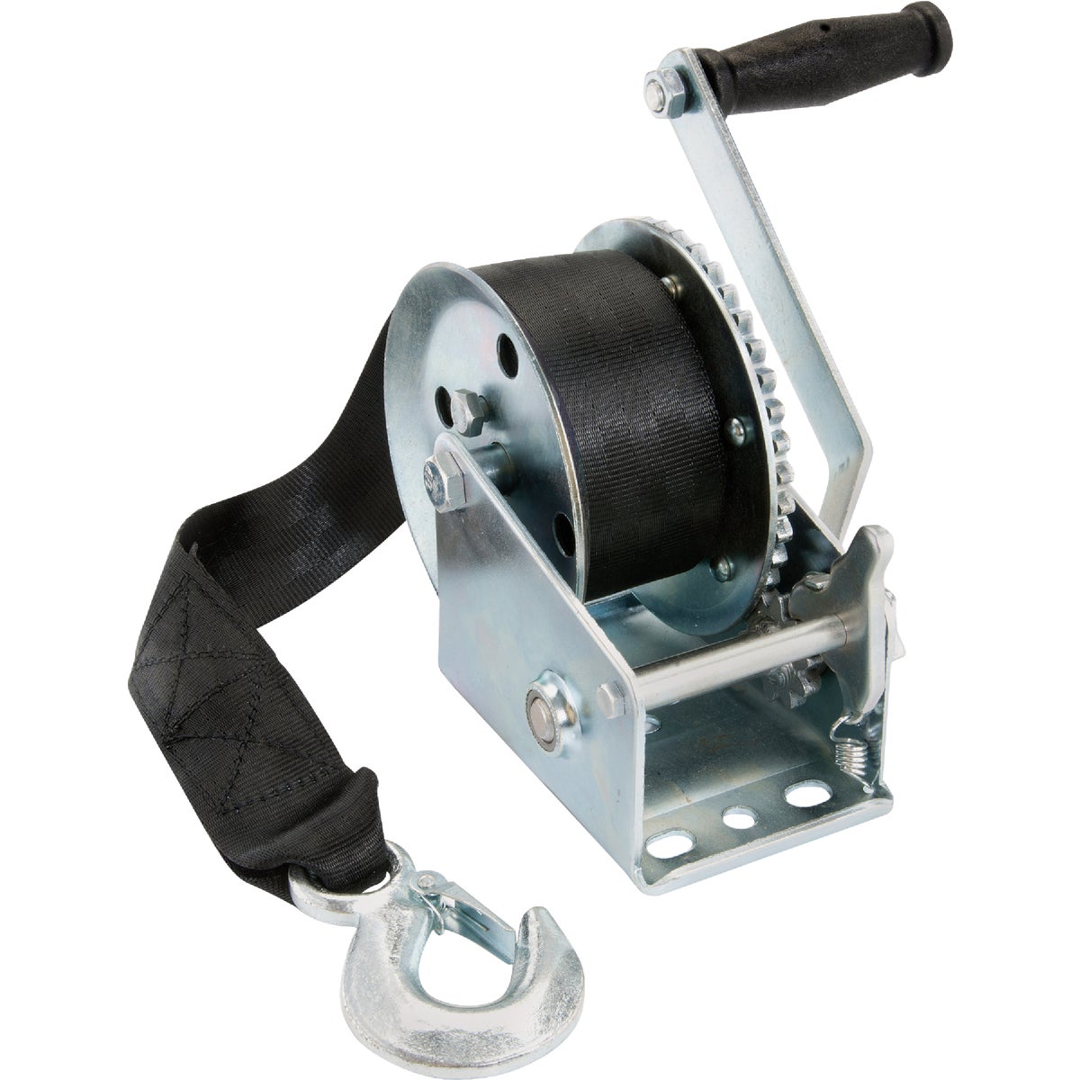 TowSmart Manual Trailer Hand Winch, 1500 Lb. Capacity