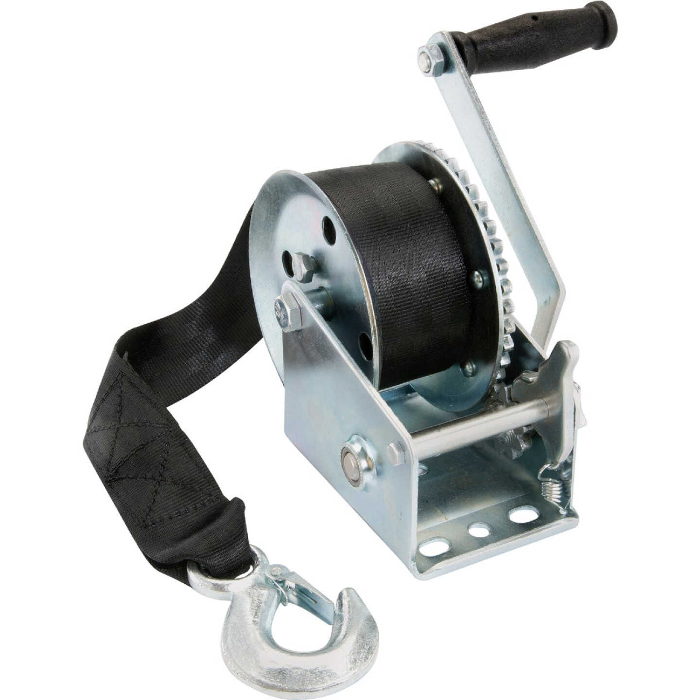 TowSmart Manual Trailer Hand Winch, 1500 Lb. Capacity Image 1
