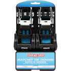 Channellock 1.25 In. x 12 Ft. Ratchet Tie Down With S Hooks (2-Pack) Image 2