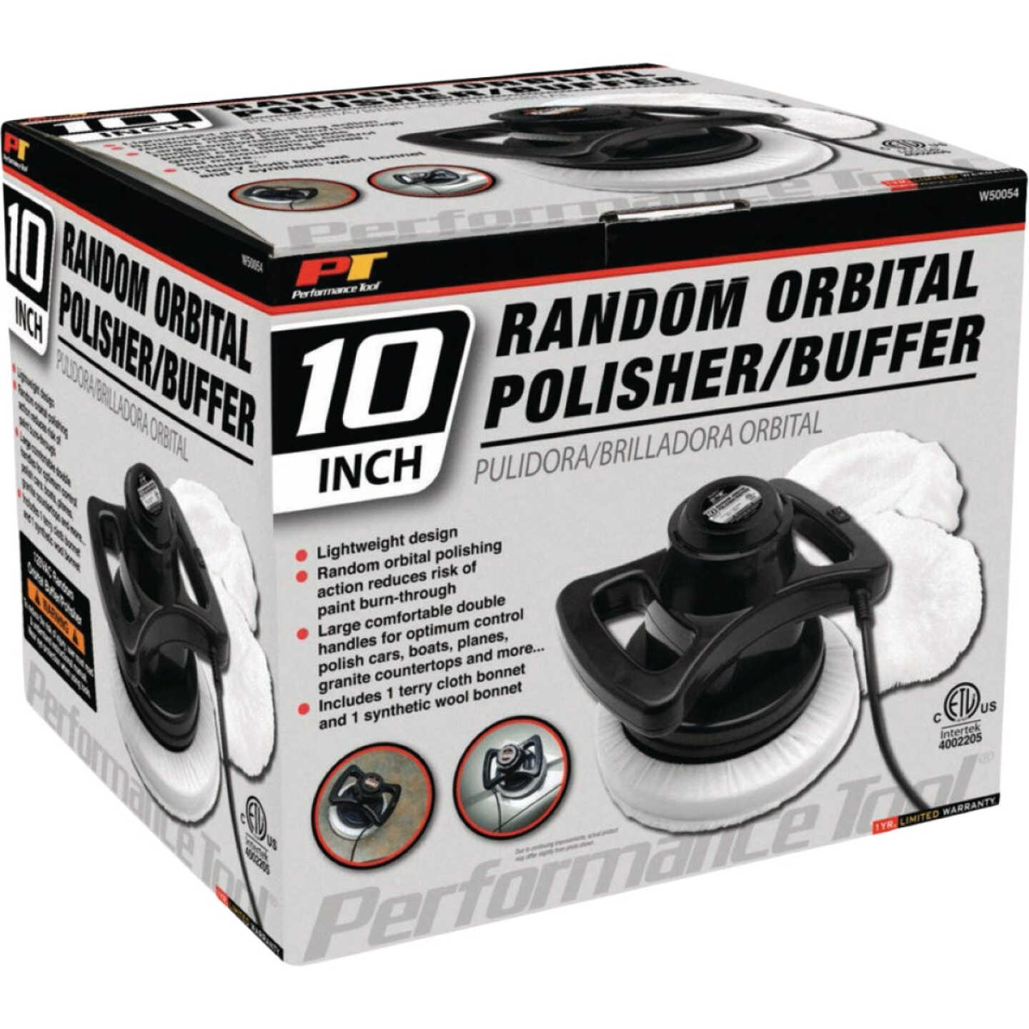 Performance Tool 10 In. 3000 rpm Random Orbital Buffer Image 5