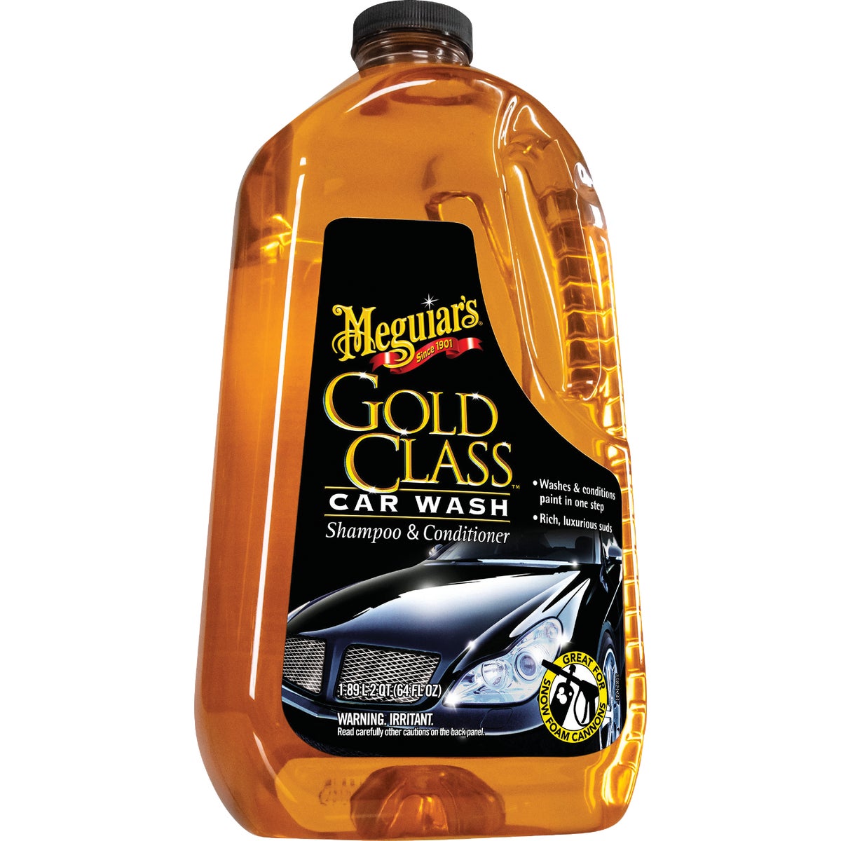  Meguiars 64 Oz. Liquid Gold Class Car Wash Image 1