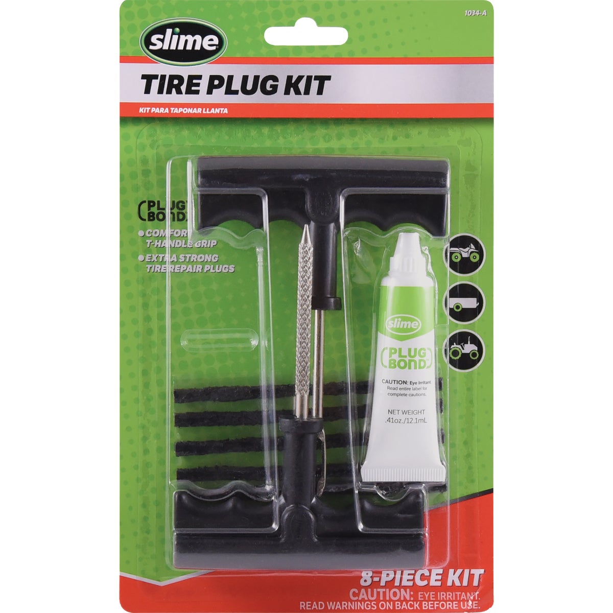 Slime Tire Plug Kit (8 Pc.)