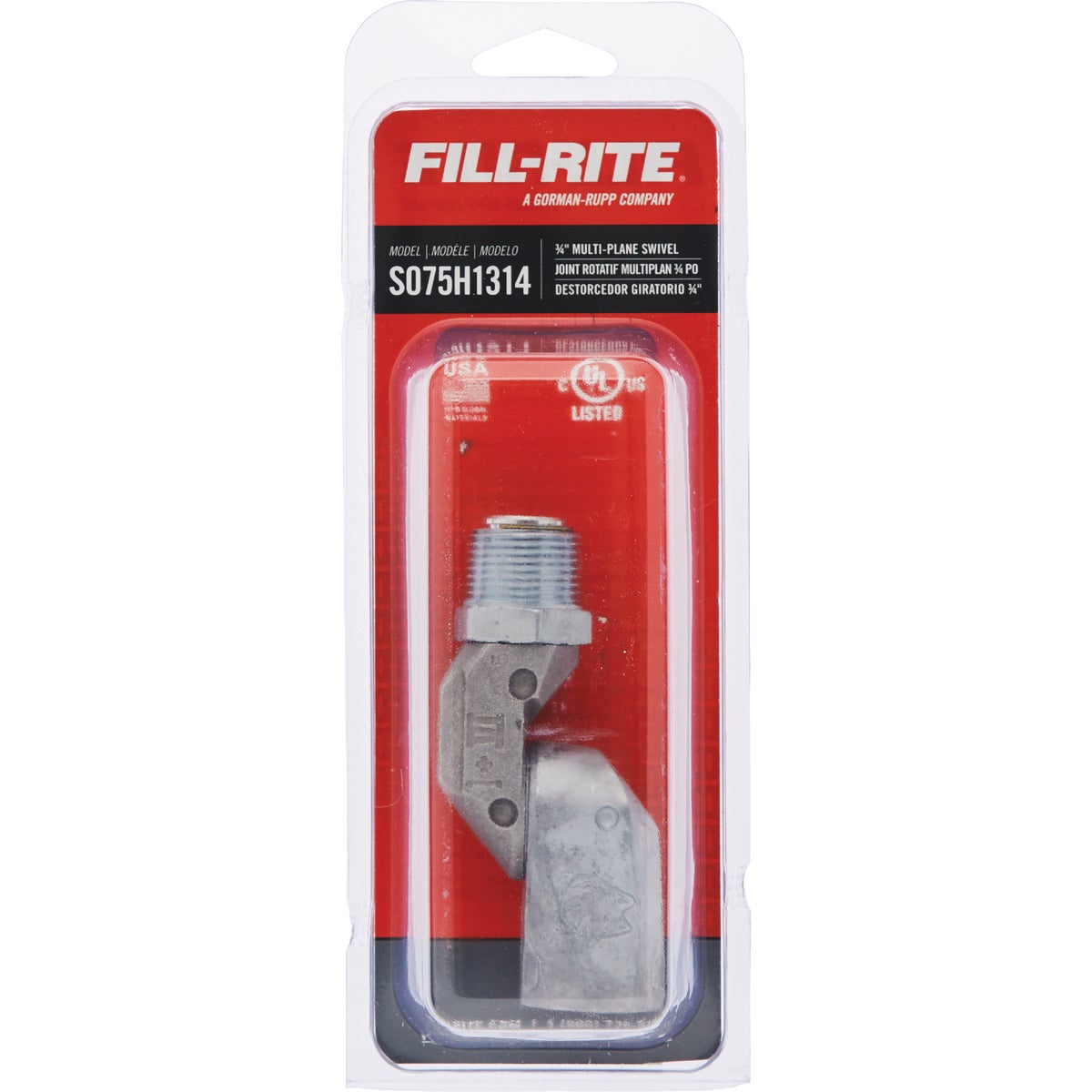 Fill-Rite 3/4 In. Multi-Plane Fuel Transfer Swivel Image 2