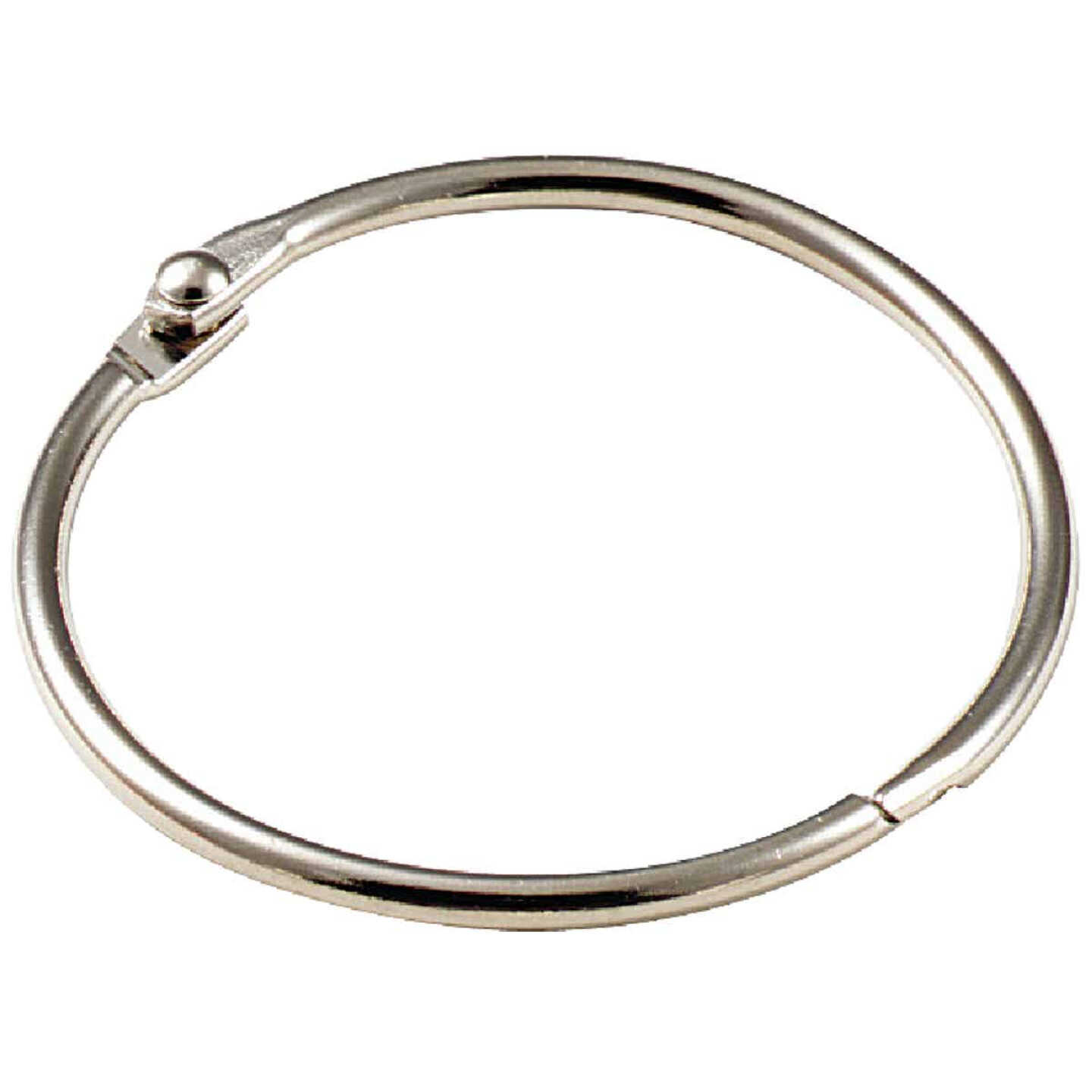 Lucky Line Steel Nickel-Plated 2 In. Key Ring (2-Pack) Image 1