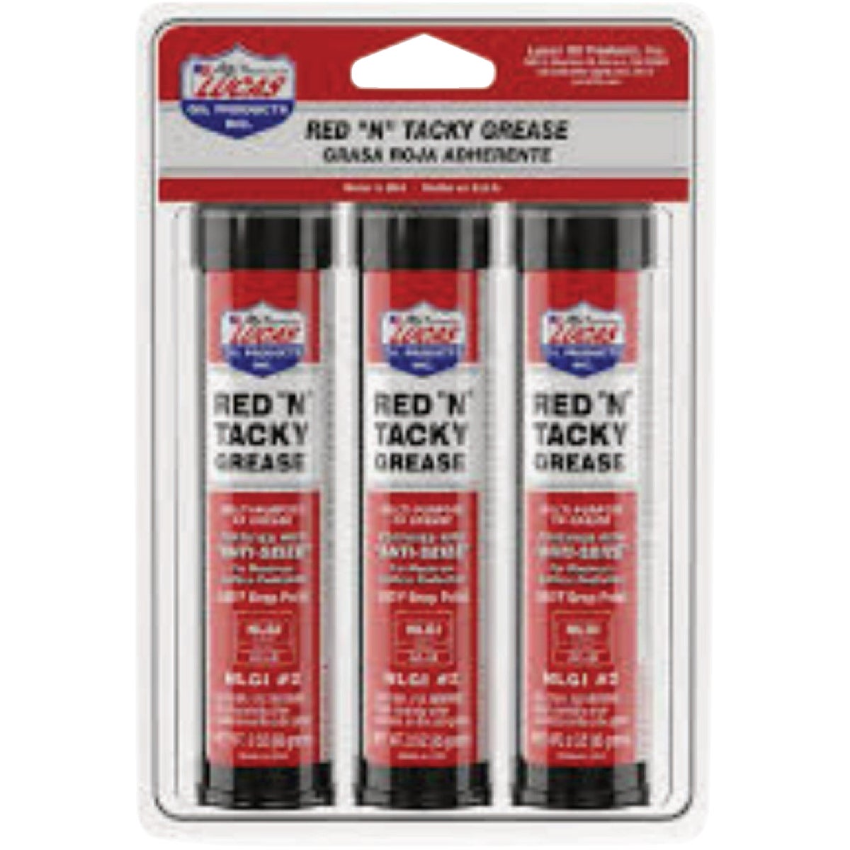 Lucas Oil 3 Oz. Red N Tacky MP Grease