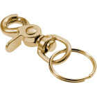 Lucky Line Solid Brass Key Chain Image 1