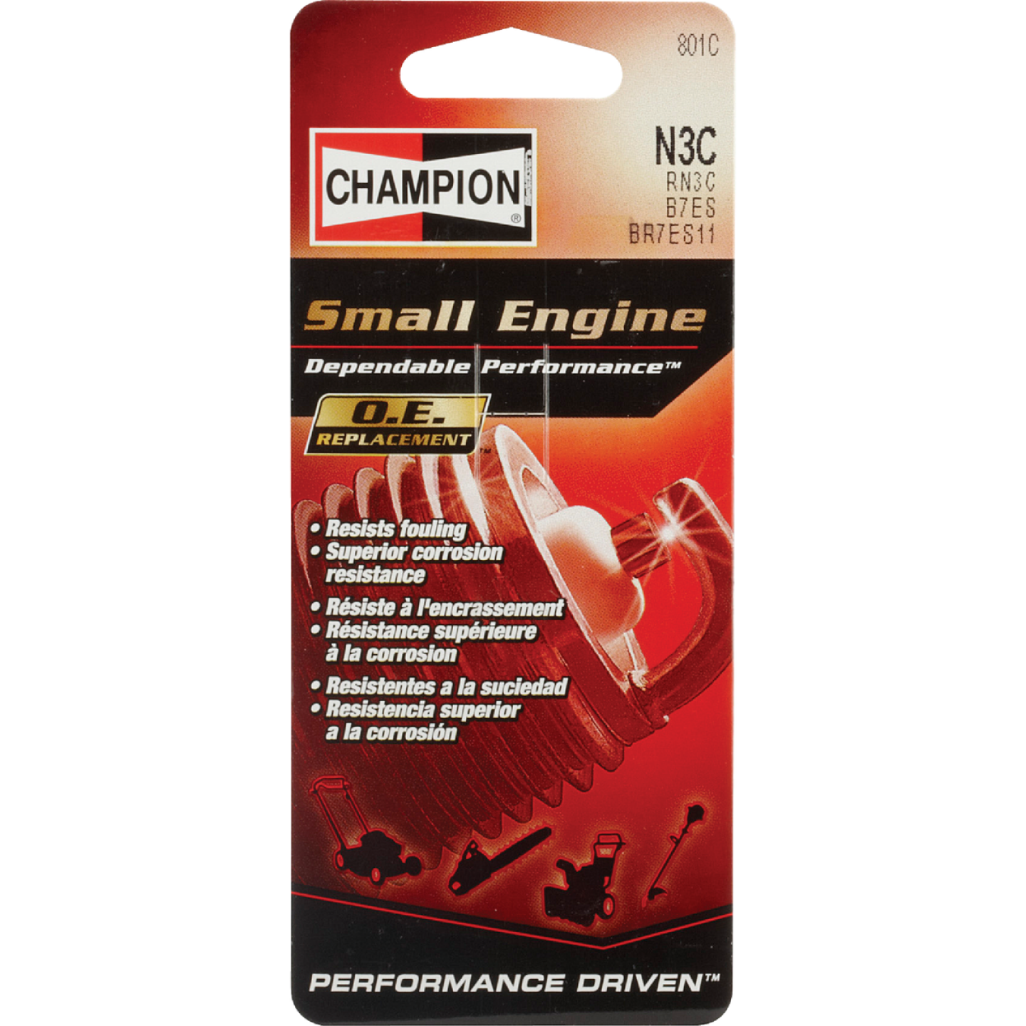 Champion N3C Copper Plus Small Engine Spark Plug Image 1
