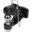 TowSmart 2 In. Ball & Pintle Hook Combination, 16,000 Lb. Capacity Image 1