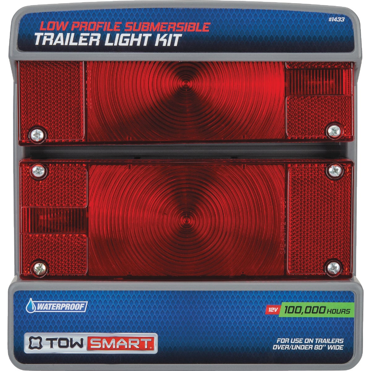 TowSmart Universal Low Profile Submersible Trailer Light Kit