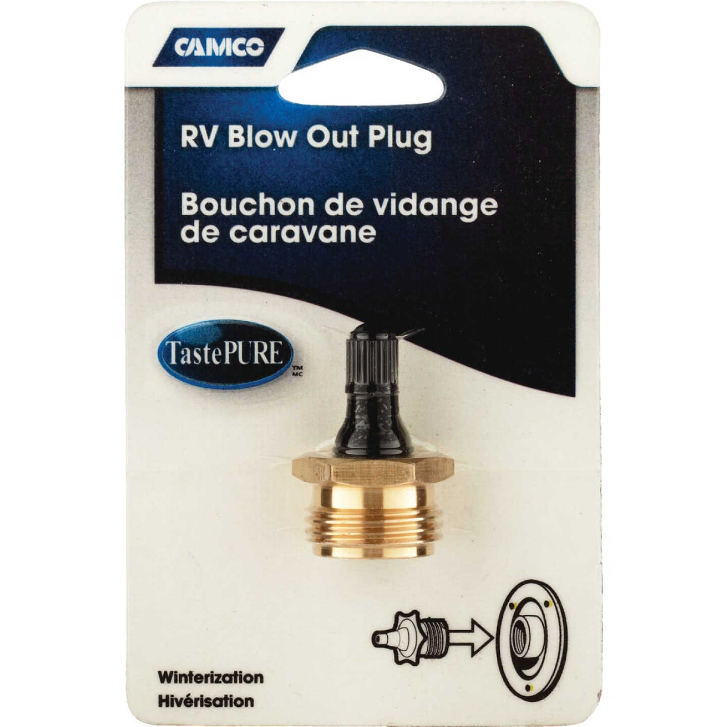 Camco RV Brass Blow Out Kit Image 1