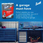 Scott 11 In. W x 9.4 In. L Disposable Original Shop Towel, (2-Roll/110-Sheets) Image 4