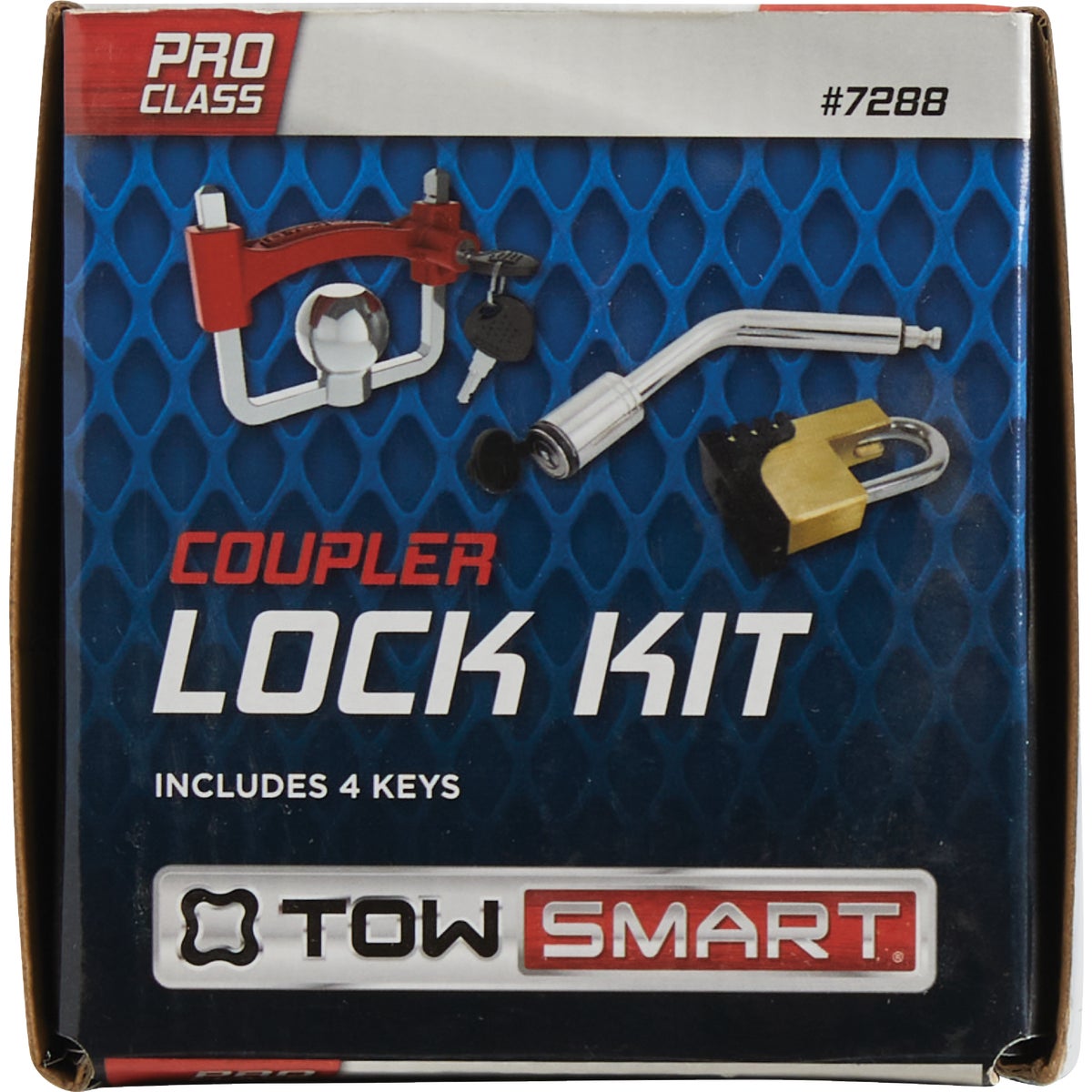 TowSmart Coupler Anti Theft Lock Kit Image 2