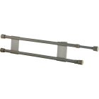 Camco Extends 16 In. to 28 In. White Refrigerator RV Storage Bar Image 1