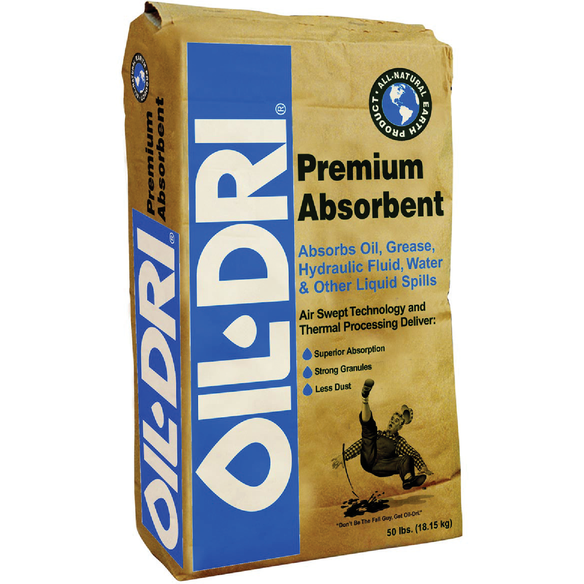  Oil Dri 50 Lb. Industrial Oil Absorbent