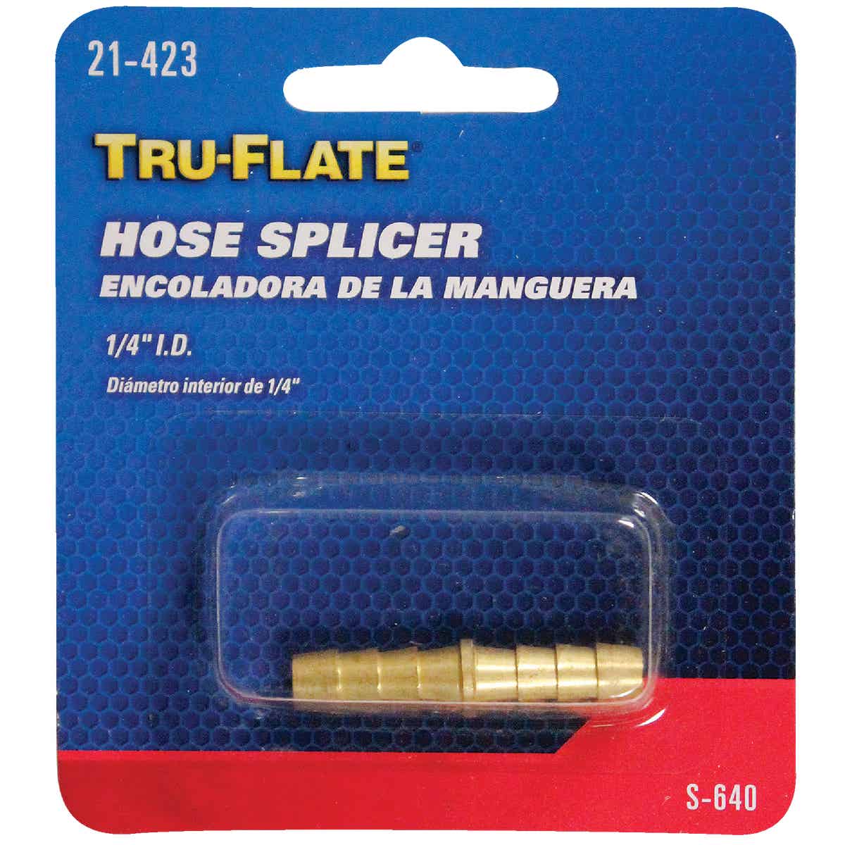 Tru-Flate 1/4 In. Brass Hose Splicer Image 2