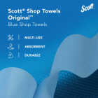 Scott 11 In. W x 9.4 In. L Disposable Original Shop Towel (6-Roll/330-Sheets) Image 4