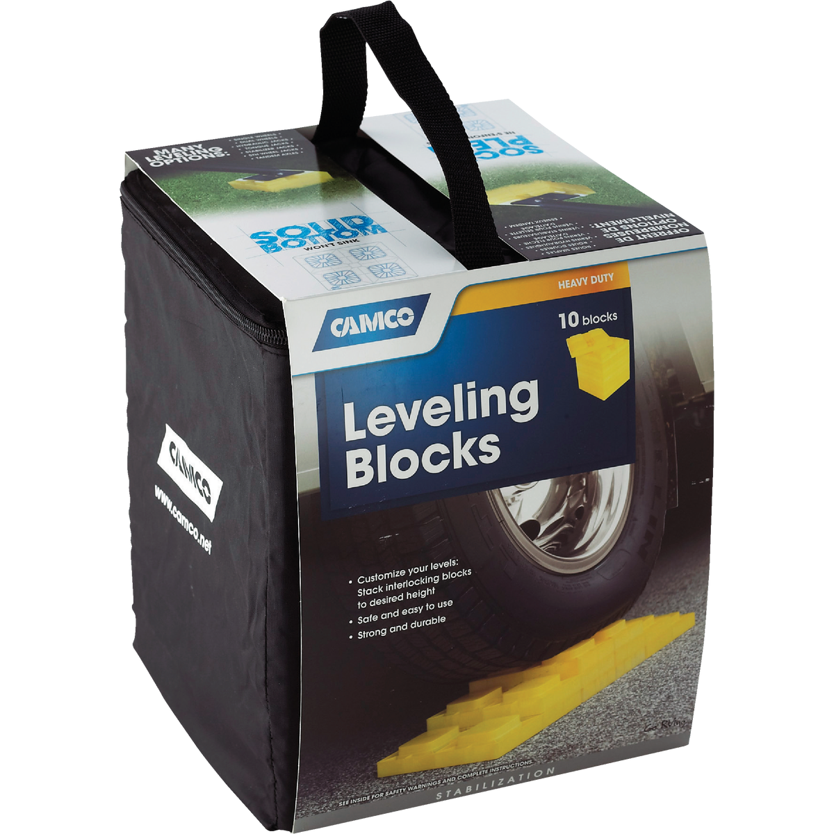Camco RV Leveler Blocks, (10-Pack) Image 2