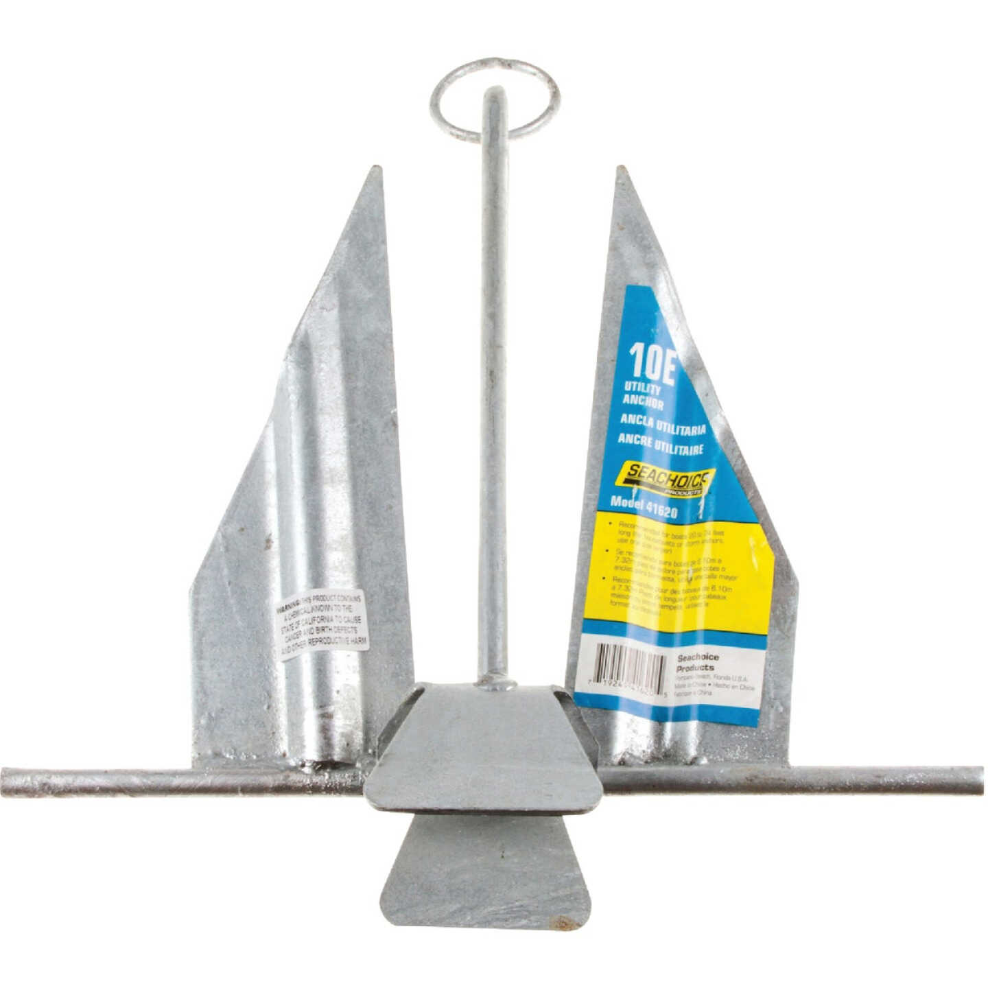Seachoice 10E Hot Dipped Galvanized Anchor Image 1