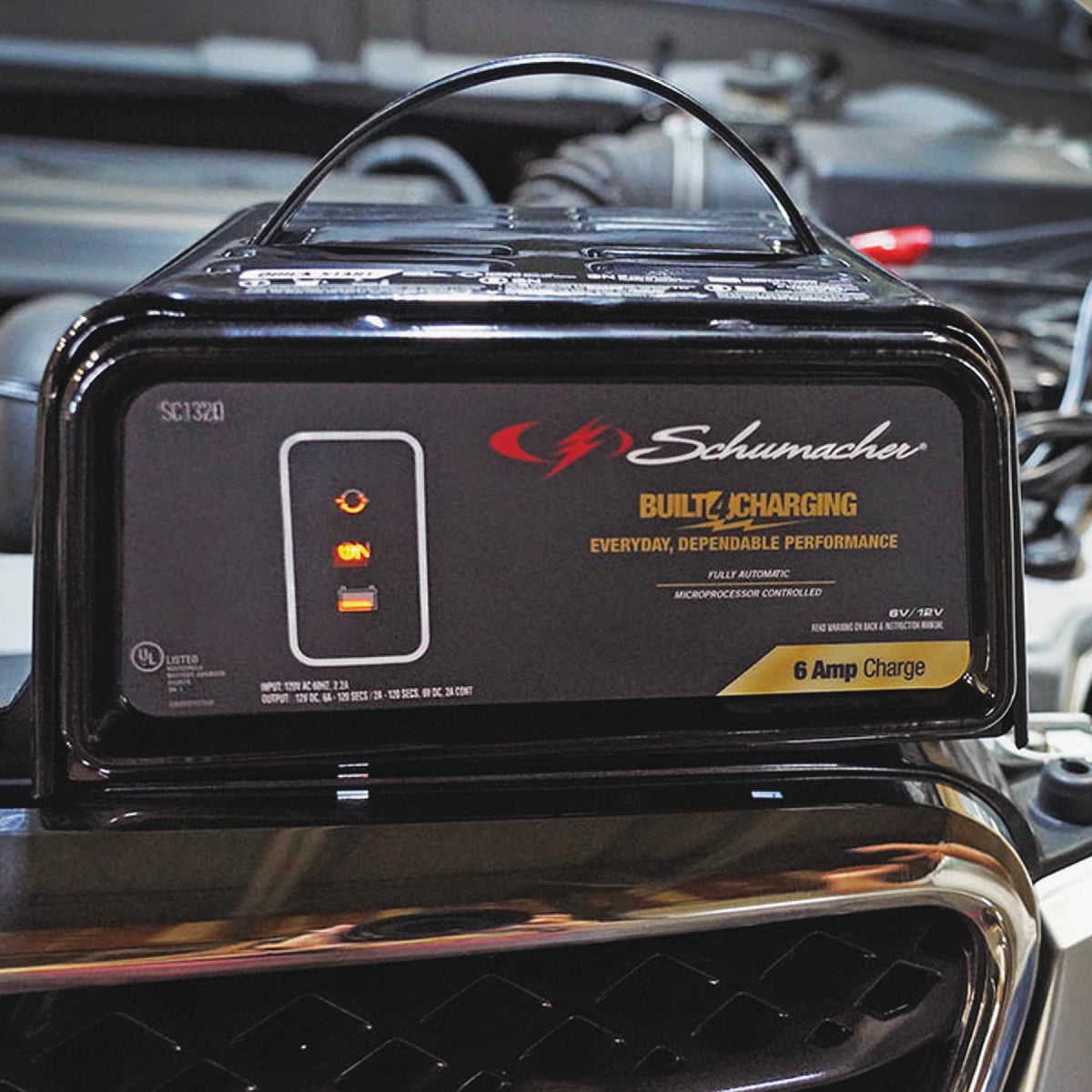 Schumacher Manual 6V/12V 6A Auto Battery Charger Image 6