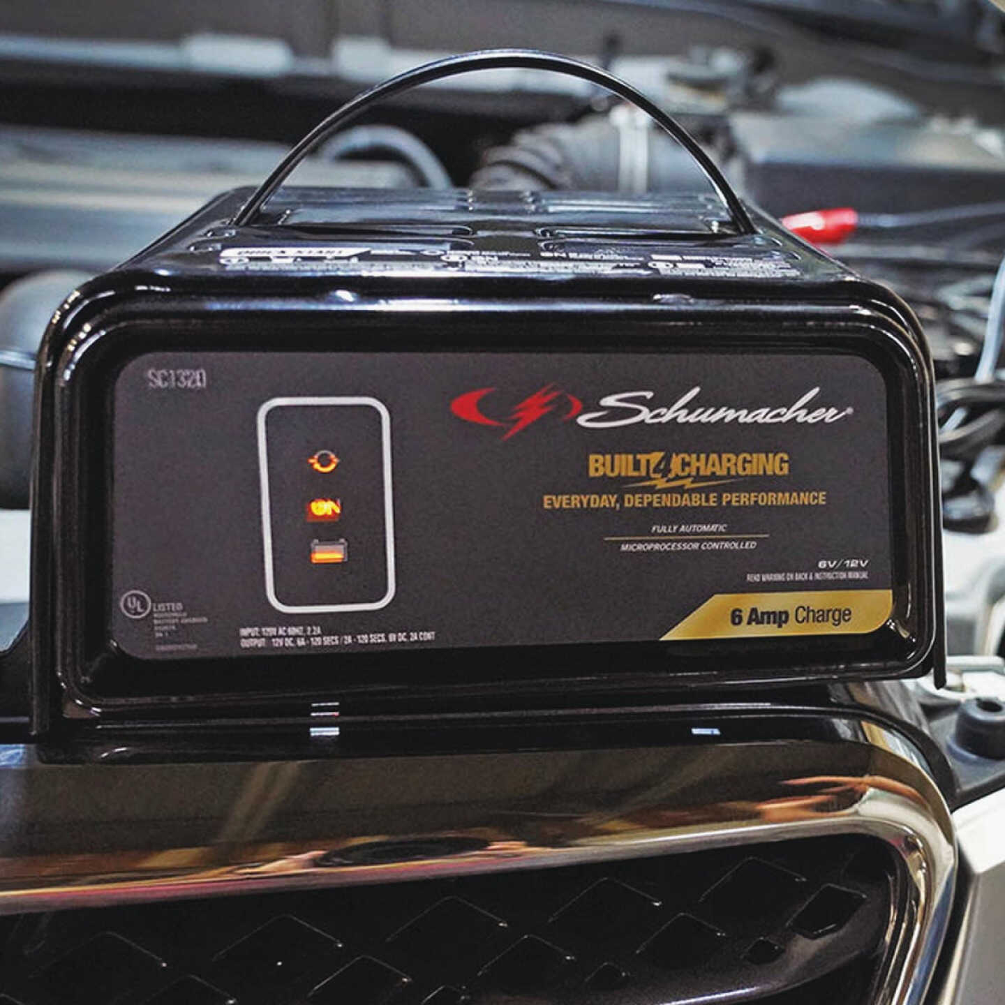 Schumacher Manual 6V/12V 6A Auto Battery Charger Image 6