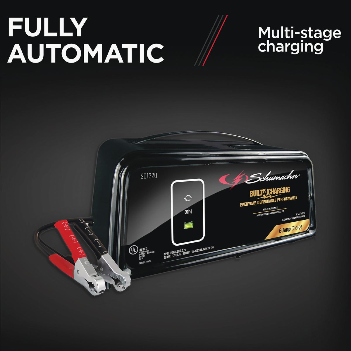 Schumacher Manual 6V/12V 6A Auto Battery Charger Image 8