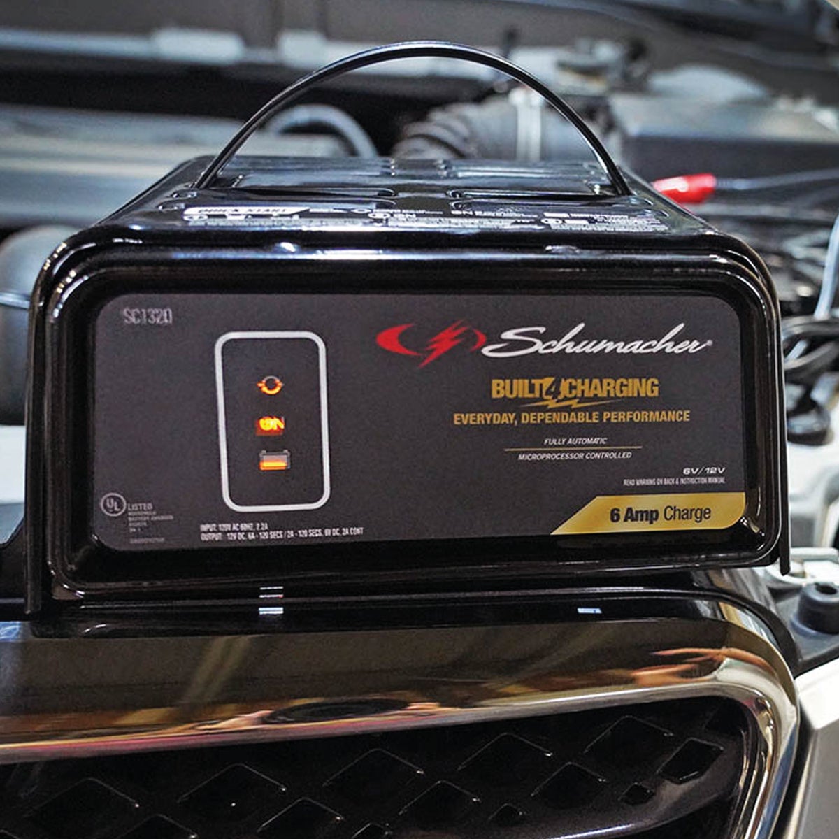Schumacher Manual 6V/12V 6A Auto Battery Charger Image 3