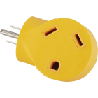 Camco Power Grip 15A Male to 30A Female 90 Deg RV Plug Adapter Image 3