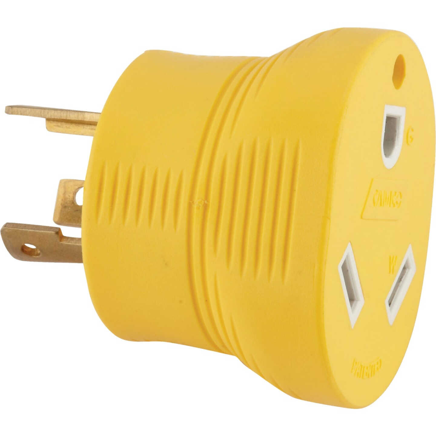 Camco Power Grip 30-Amp 3-Prong RV Generator Adapter Image 1