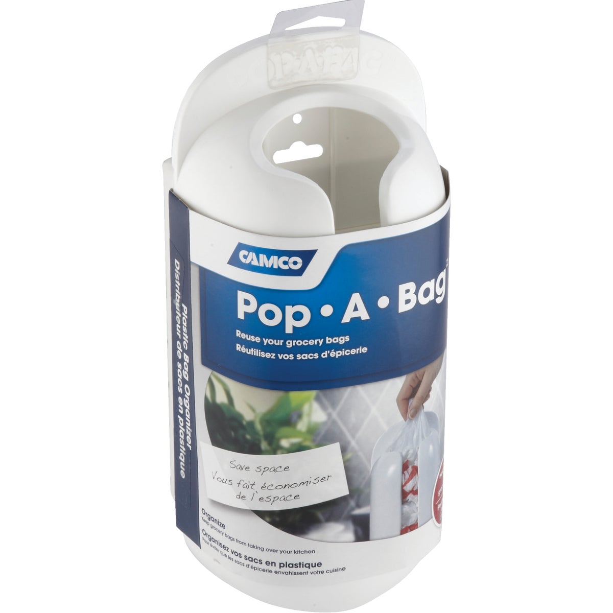 Camco White RV Pop-Up Dispenser Image 2