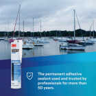 3M 1 Oz. White Marine Adhesive Sealant 5200 Image 5
