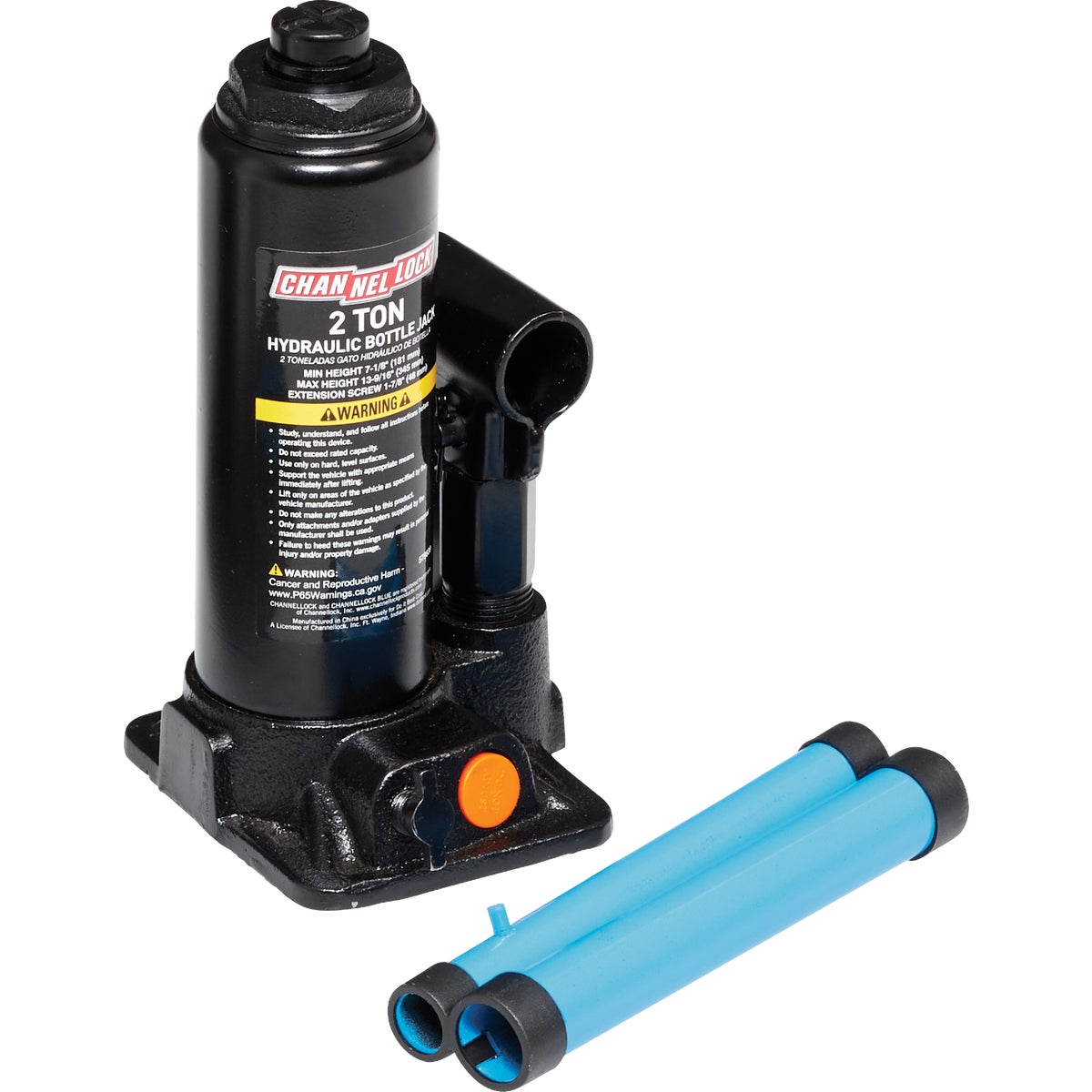 Channellock 2-Ton Bottle Jack Image 2