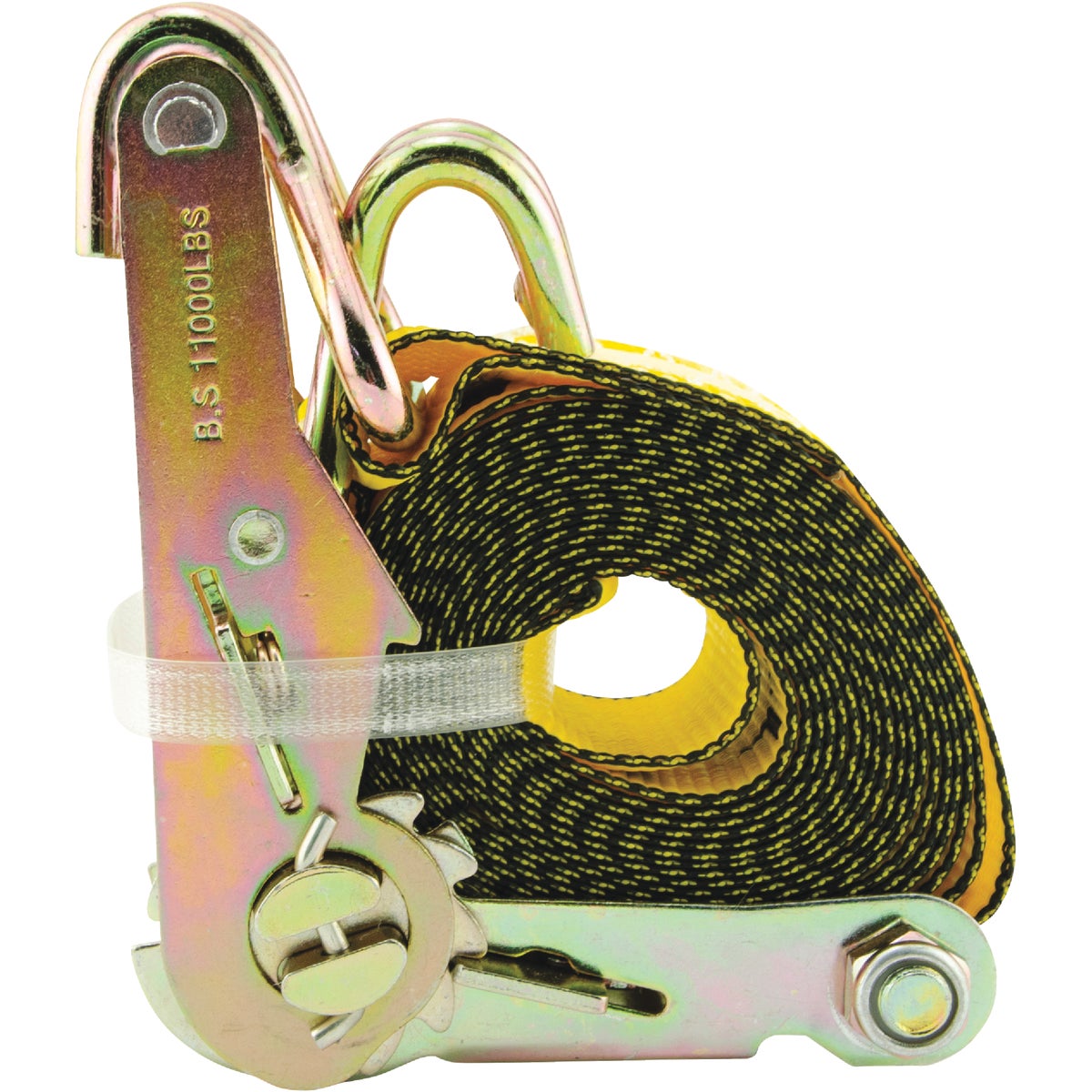 Erickson 2 In. x 15 Ft. 1650 lb. Heavy-Duty Ratchet Strap Image 2