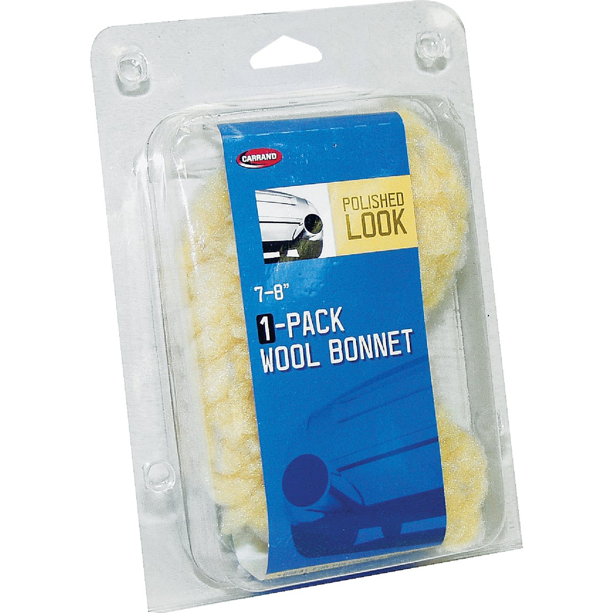  Auto Spa 7" To 8" Washable Wool Polishing Bonnet Image 2