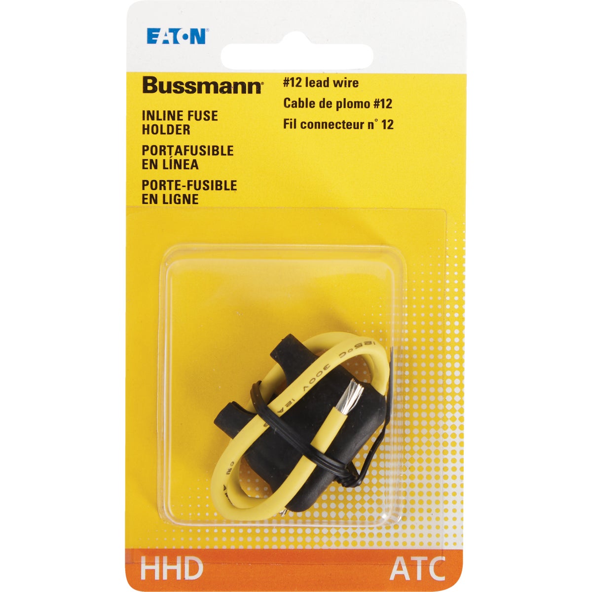 Bussmann 20-Amp #12 ATC Inline Blade Fuse Holder Image 2