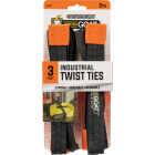 Twisted GOAT 3 Ft. Orange Industrial Ties (2-Pack) Image 1