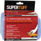Trimaco SuperTuff 5.5 In. x 3.25 In. x 1.25 In.Microfiber Scrubbing Sponge Image 1