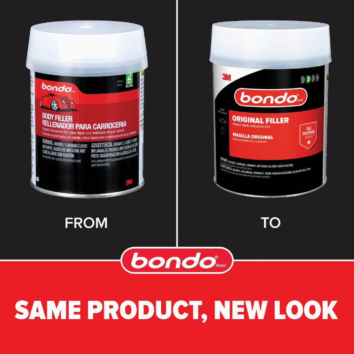 Bondo 1 Gal. Original Body Filler with Hardener Image 3